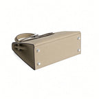 Handtas Zwart van Epsom leer, compact en stijlvol 29