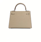 Handtas Zwart van Epsom leer, compact en stijlvol 30
