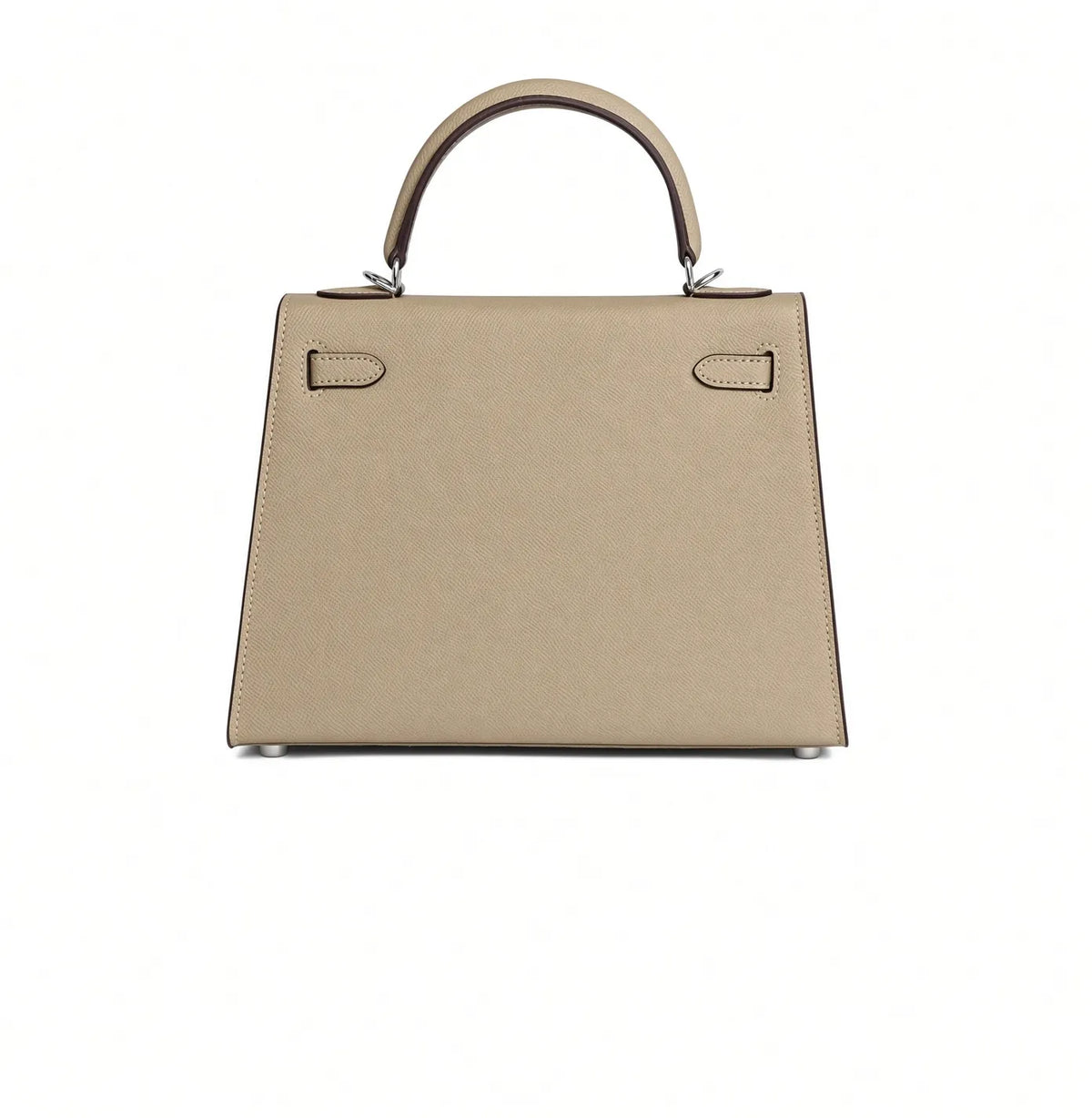 Handtas Zwart van Epsom leer, compact en stijlvol 30