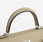 Handtas Zwart van Epsom leer, compact en stijlvol 31
