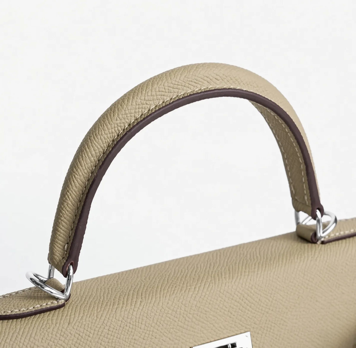 Handtas Zwart van Epsom leer, compact en stijlvol 31