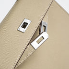 Handtas Zwart van Epsom leer, compact en stijlvol 35