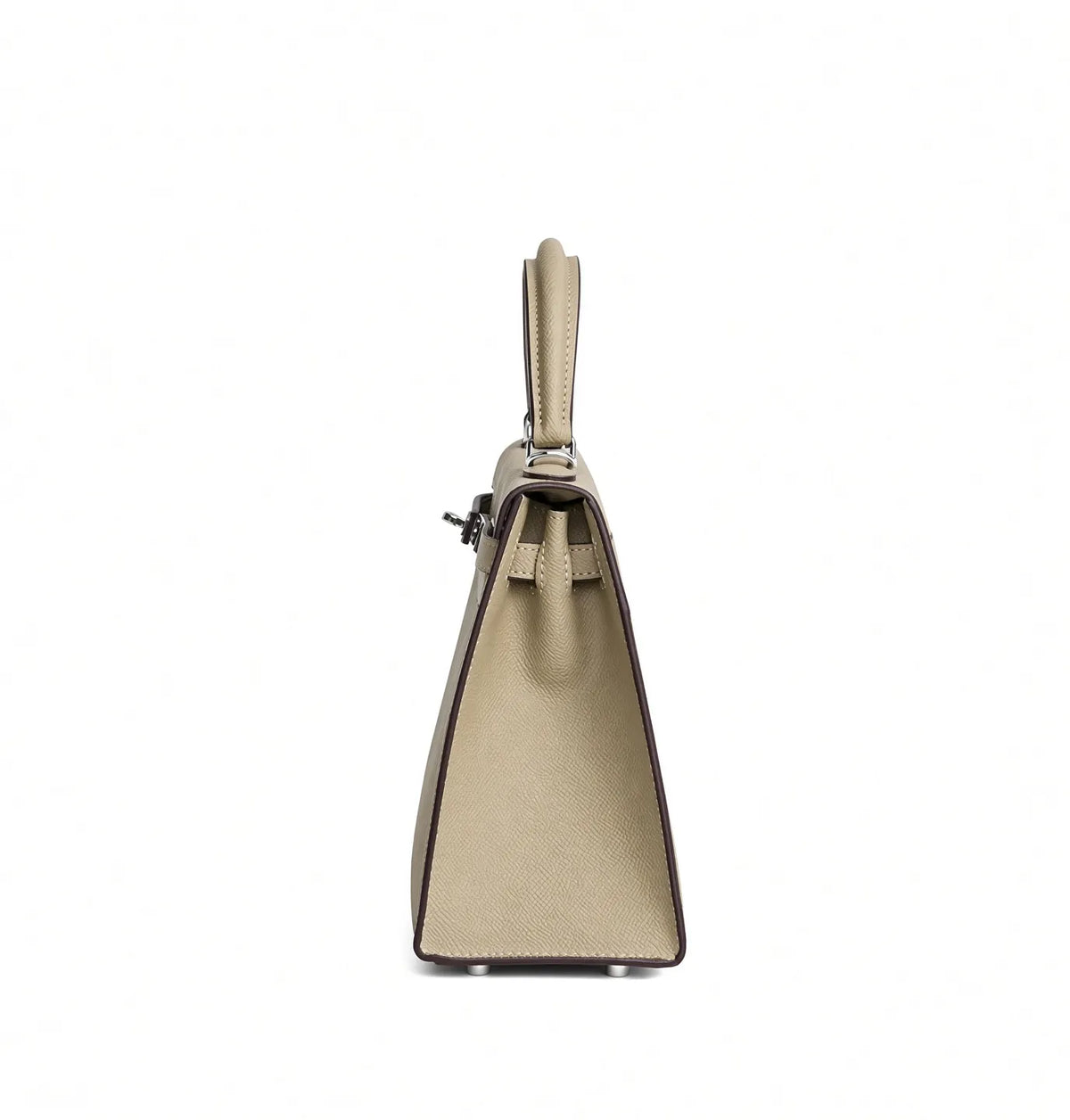 Handtas Zwart van Epsom leer, compact en stijlvol 36