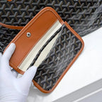 Draagtas met klassiek patroon en verwijderbare pouch 12