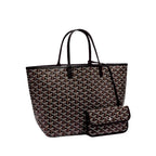Draagtas met klassiek patroon en verwijderbare pouch 4
