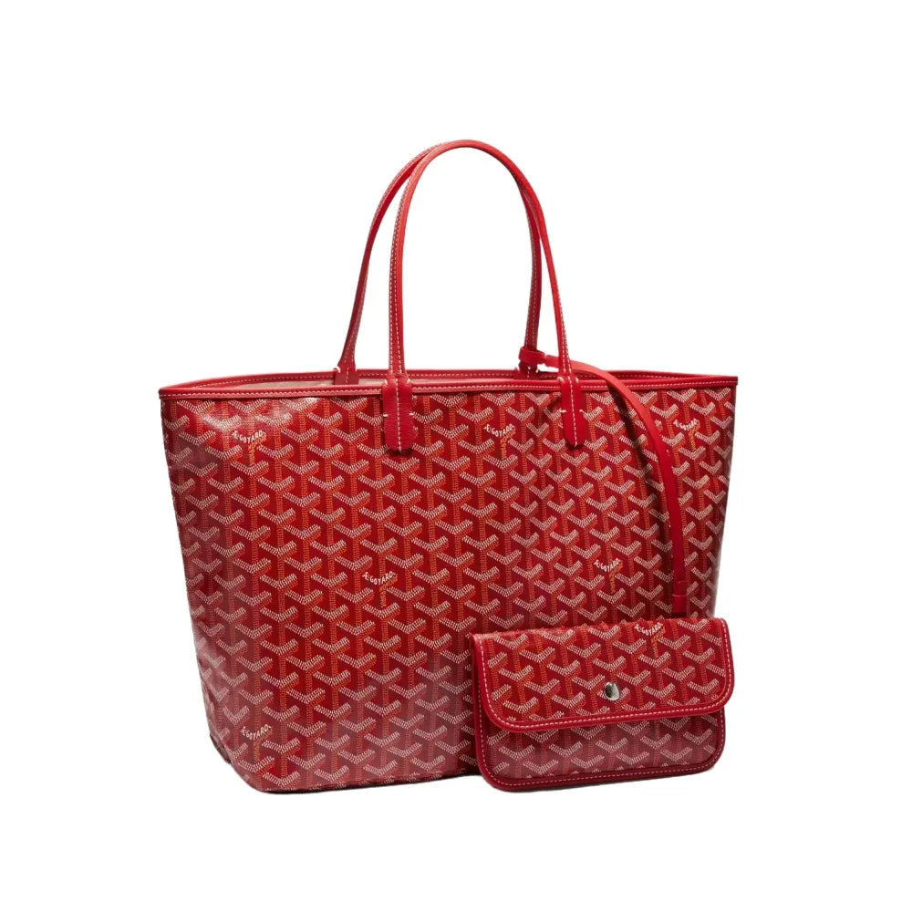 Draagtas met klassiek patroon en verwijderbare pouch 6