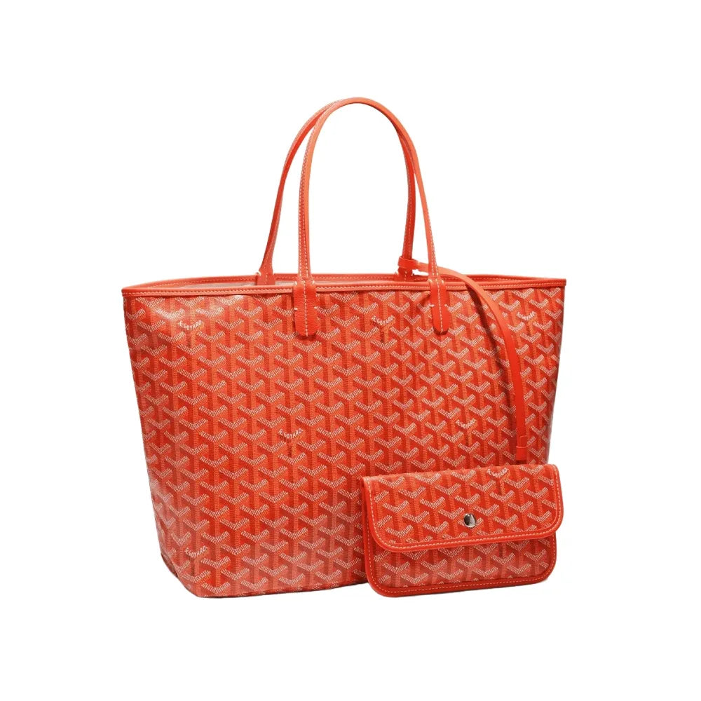 Draagtas met klassiek patroon en verwijderbare pouch 7