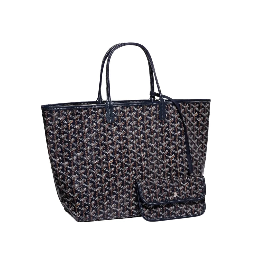 Draagtas met klassiek patroon en verwijderbare pouch 9