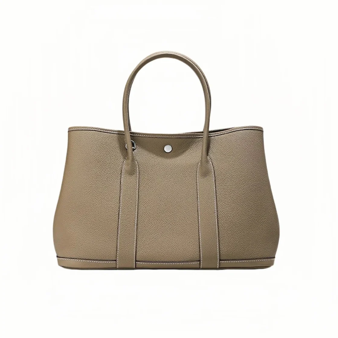Draagtas Beige met Luxe Details en Ruime Interieur