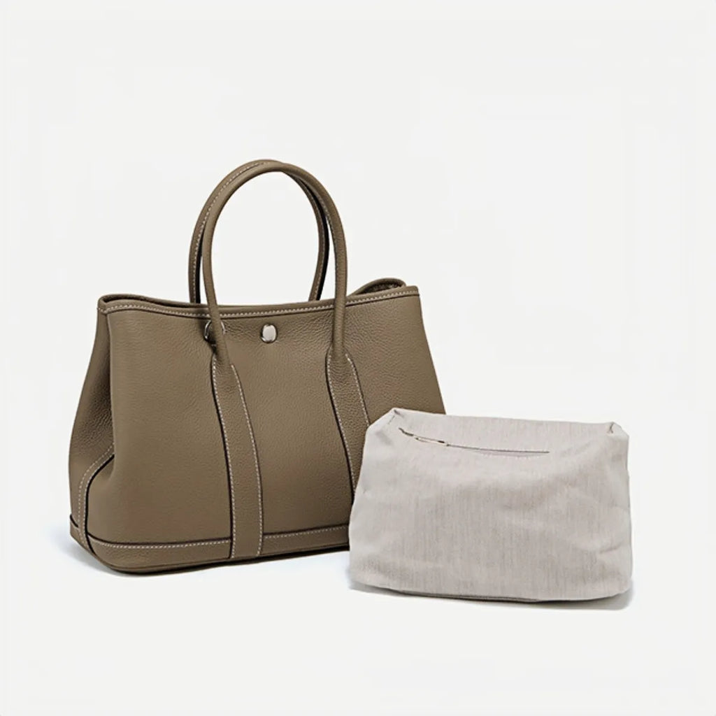Draagtas Beige met Luxe Details en Ruime Interieur 14