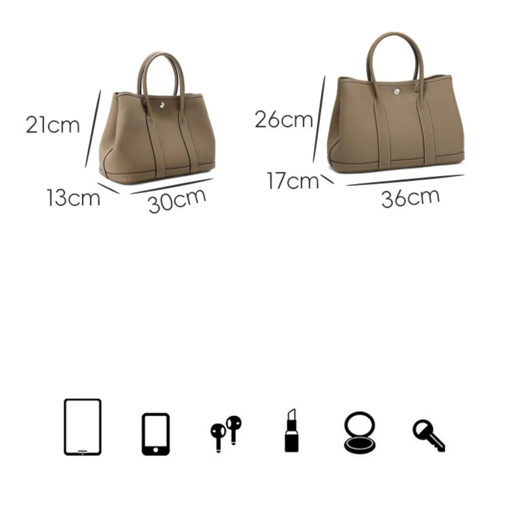 Draagtas Beige met Luxe Details en Ruime Interieur 16