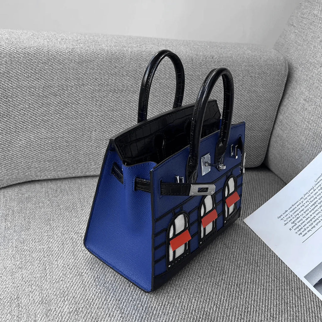 Handtas met gestructureerd ontwerp in verschillende kleuren 13