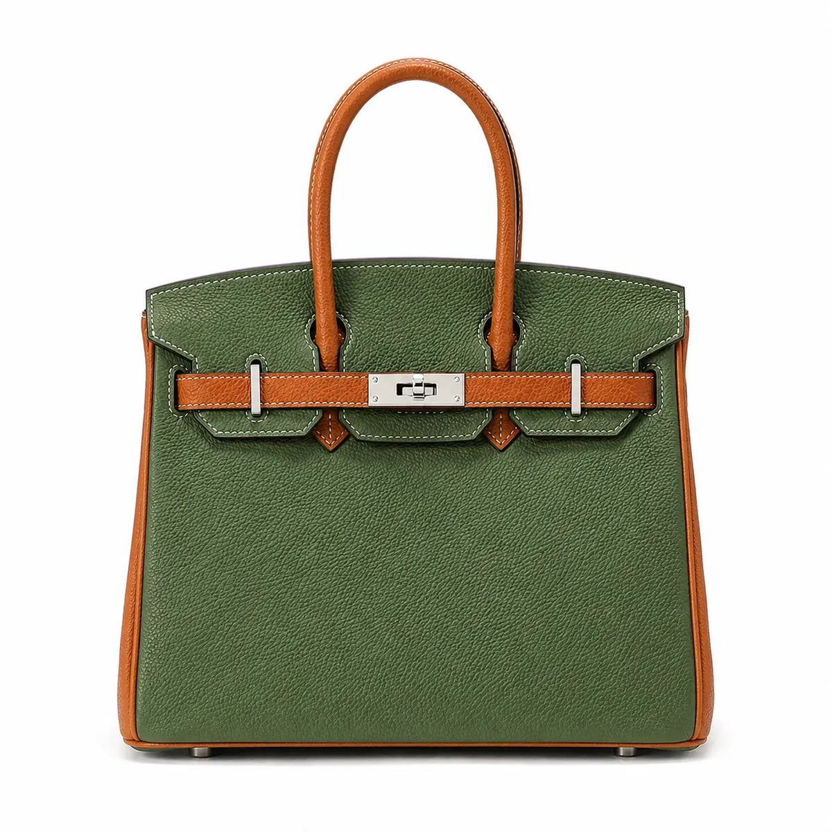 Leren Handtas Multicolor met Veiligheidsslot