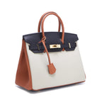 Leren Handtas Multicolor met Veiligheidsslot 15
