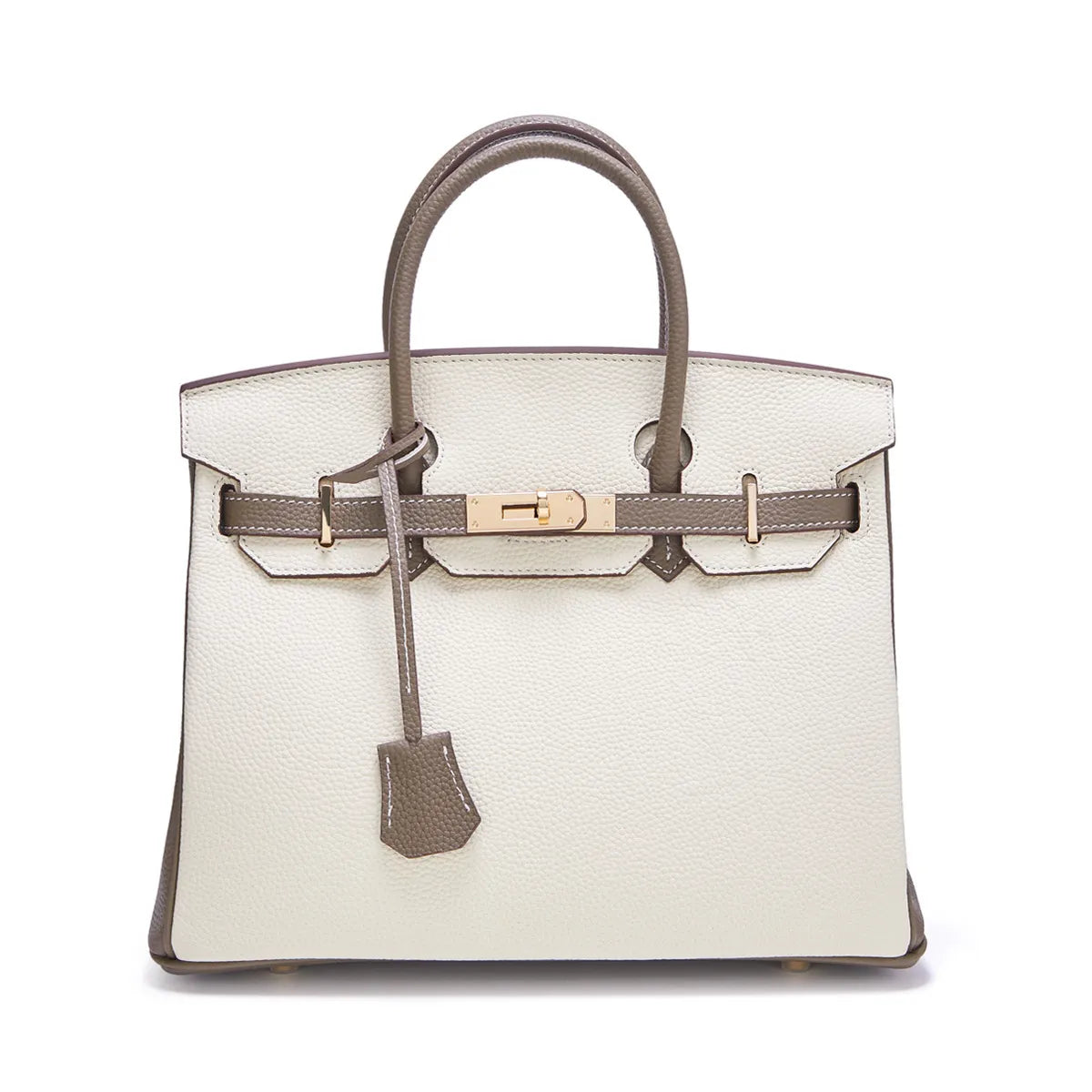 Leren Handtas Multicolor met Veiligheidsslot 7