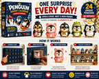 Pinguïn Adventskalender 2026 - 24 Unieke Pinguïnfiguurtjes