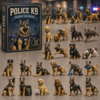 Politie K9 Adventskalender 2026 - 24 K9 Kersthangers