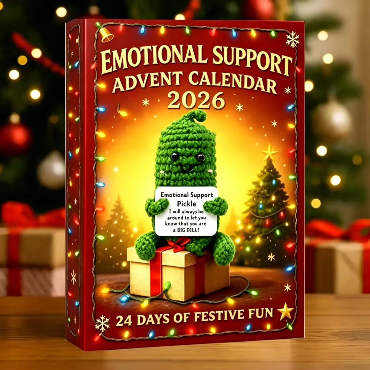 Positieve Vriendjes Adventskalender 2026 - 24 Vrolijke Figuurtjes