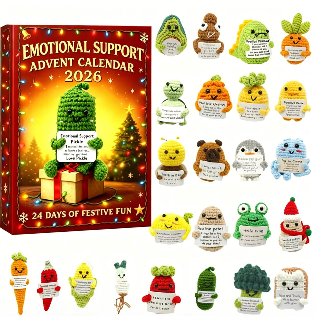 Positieve Vriendjes Adventskalender 2026 - 24 Vrolijke Figuurtjes