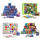 Puzzel Adventskalender 2026 - 24 Dagen, Eén Kerstafbeelding