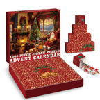 Puzzel Adventskalender 2026 - 24 Dagen, Eén Kerstafbeelding