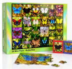 Puzzel Adventskalender 2026 - 24 Dagen, Eén Kerstafbeelding
