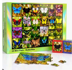 Puzzel Adventskalender 2026 - 24 Dagen, Eén Kerstafbeelding