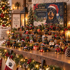 Rottweiler Adventskalender 2026 - 24 Rottweiler Figuurtjes