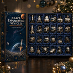 Ruimtevaart Adventskalender 2026 - 24 Miniatuur Raketten en Rovers