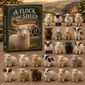 Schapen Adventskalender 2026 - 24 Acryl Schapenhangers