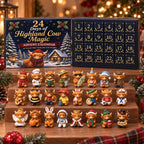 Schotse Hooglander Adventskalender 2026 - 24 Verzamelfiguurtjes