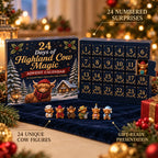 Schotse Hooglander Adventskalender 2026 - 24 Verzamelfiguurtjes
