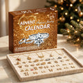 Sieraden Adventskalender 2026 - 24 Goudkleurige Kettingen, Ringen en Oorbellen