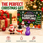 Squishy Dumpling Adventskalender 2026 - 24 Mini Squishies en 1 Grote Verrassing