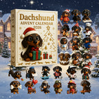 Teckel Adventskalender 2026 - 24 Teckelfiguurtjes