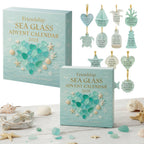 Vriendschap Zeeglas Adventskalender - 24 Aandenkens van Zeeglas