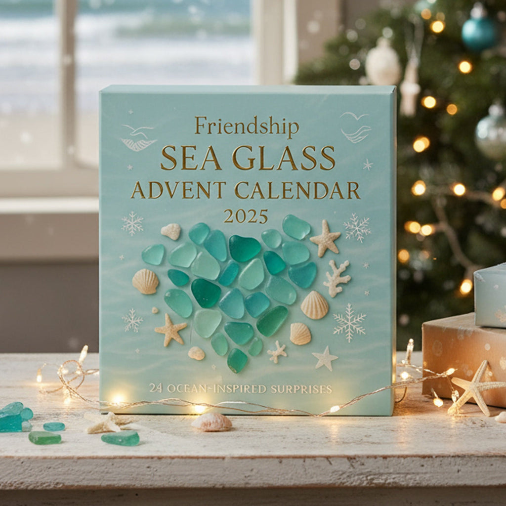 Vriendschap Zeeglas Adventskalender - 24 Aandenkens van Zeeglas