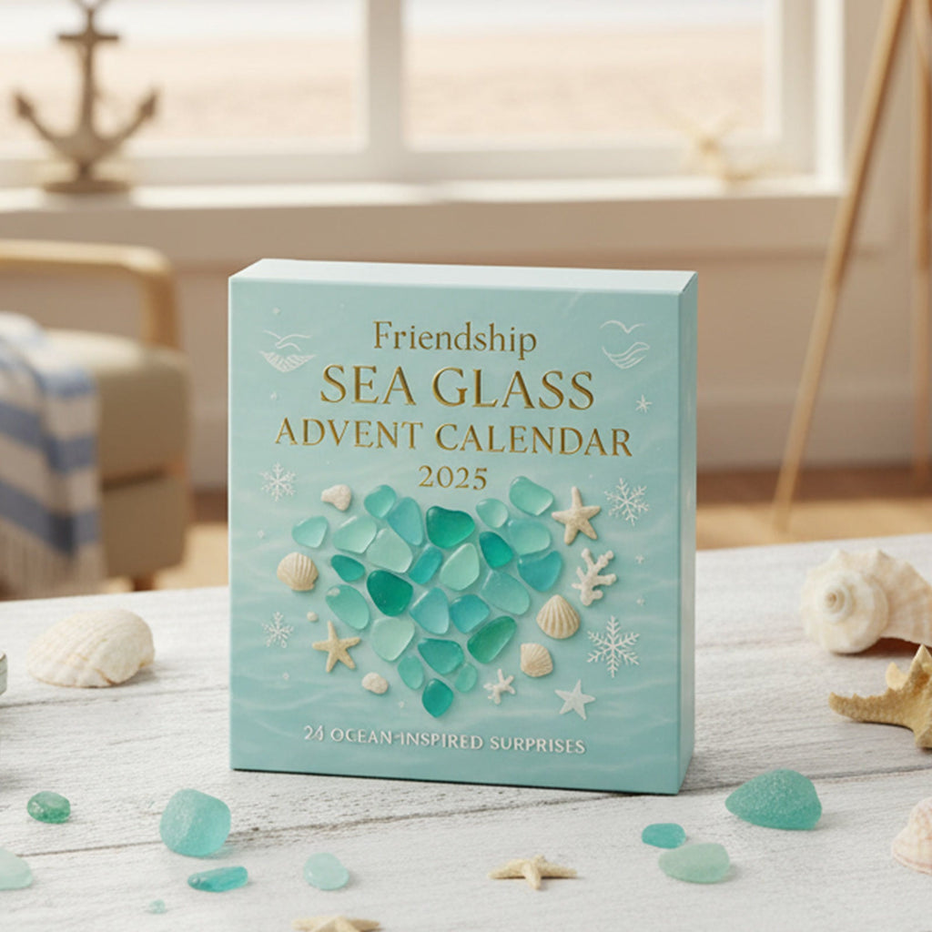 Vriendschap Zeeglas Adventskalender - 24 Aandenkens van Zeeglas