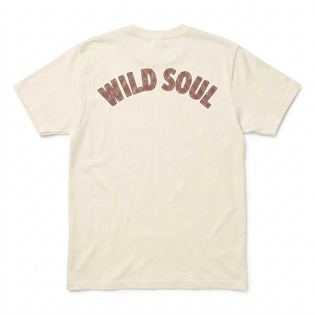 Wilde Ziel T-shirt achterkant