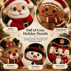 🎅🧦3D Knuffelende Kerstsokken Schattig Wraparound Armen Cozy Festive Sokken🎄 4