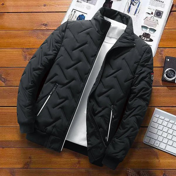 Bobby Heren Gequilt Puffer Jacket voor winterse stijl en warmte 4