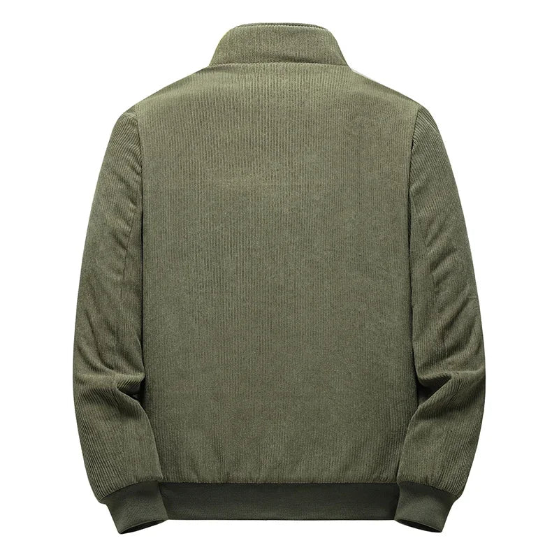 Heren Bomber Corduroy Jas in stijlvol ontwerp 6