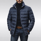 Heren puffer jacket in gequilt ontwerp voor warme en comfortabele winterdagen. 2