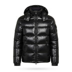 Moderne gewatteerde winterjas met capuchon voor mannen