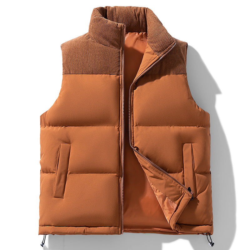 Heren Puffer Vest in stijlvol ontwerp voor buitenactiviteiten. 3