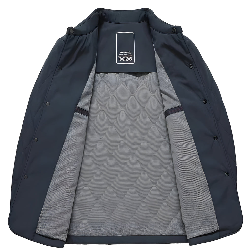 Lichtgewicht gequilt jacket voor mannen in stijlvol ontwerp. 5