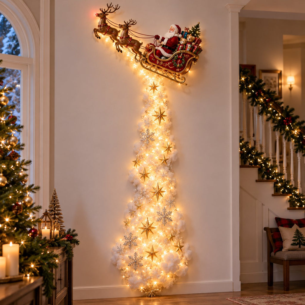 Betoverende kerst wandlamp voor sfeervolle decoratie. 4