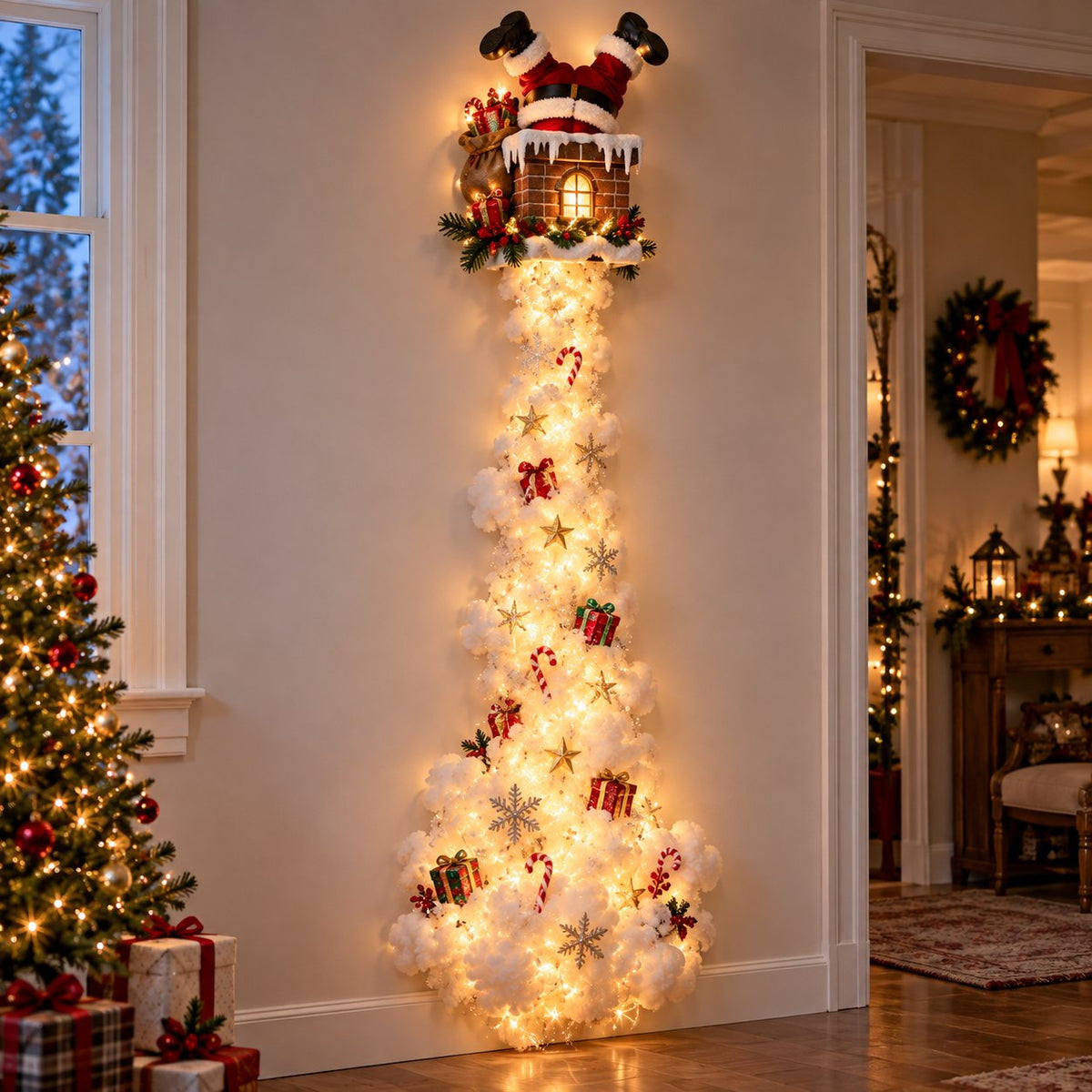 Betoverende kerst wandlamp voor sfeervolle decoratie. 5