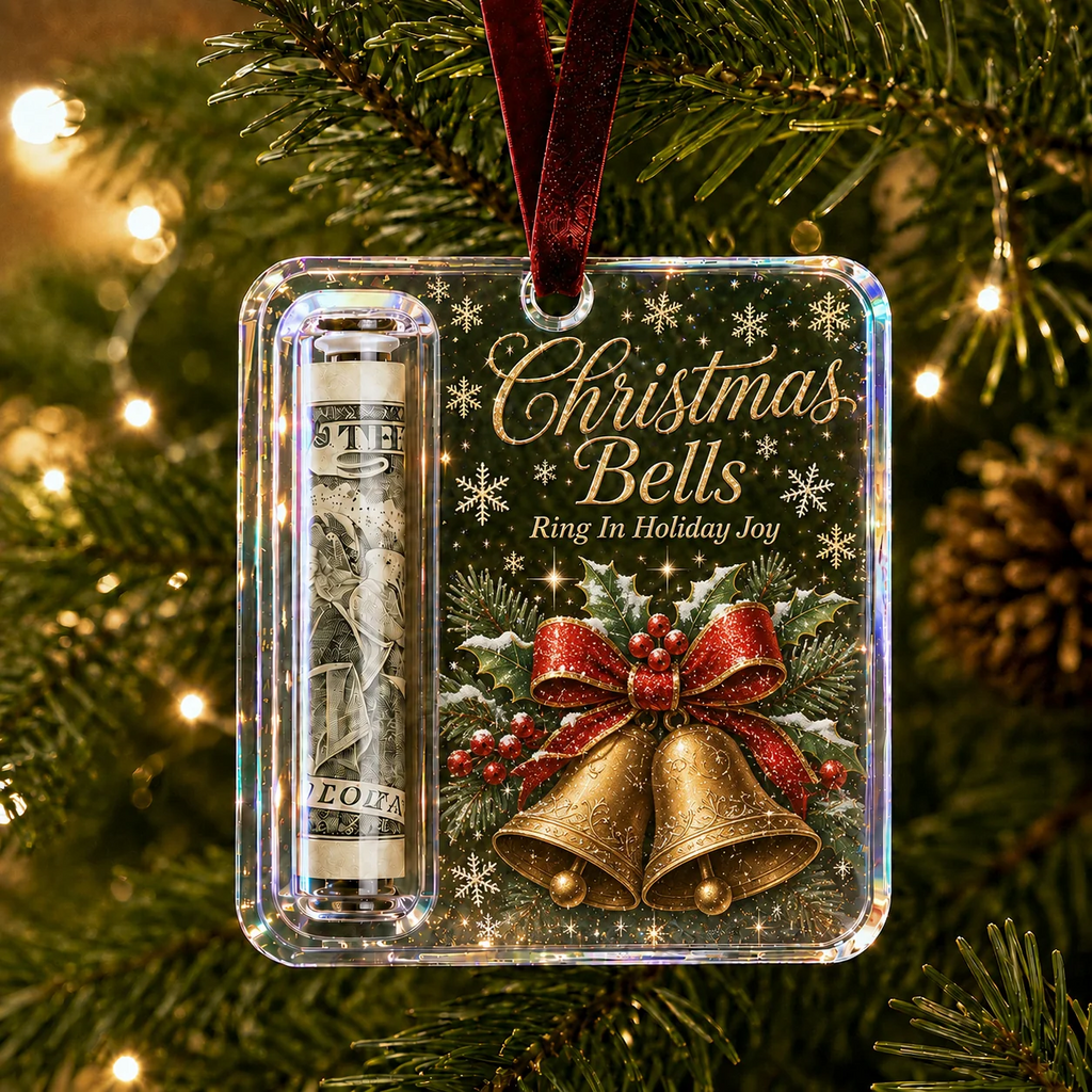 Kerst Cash Gift Ornament voor het geven van geld als cadeau 11
