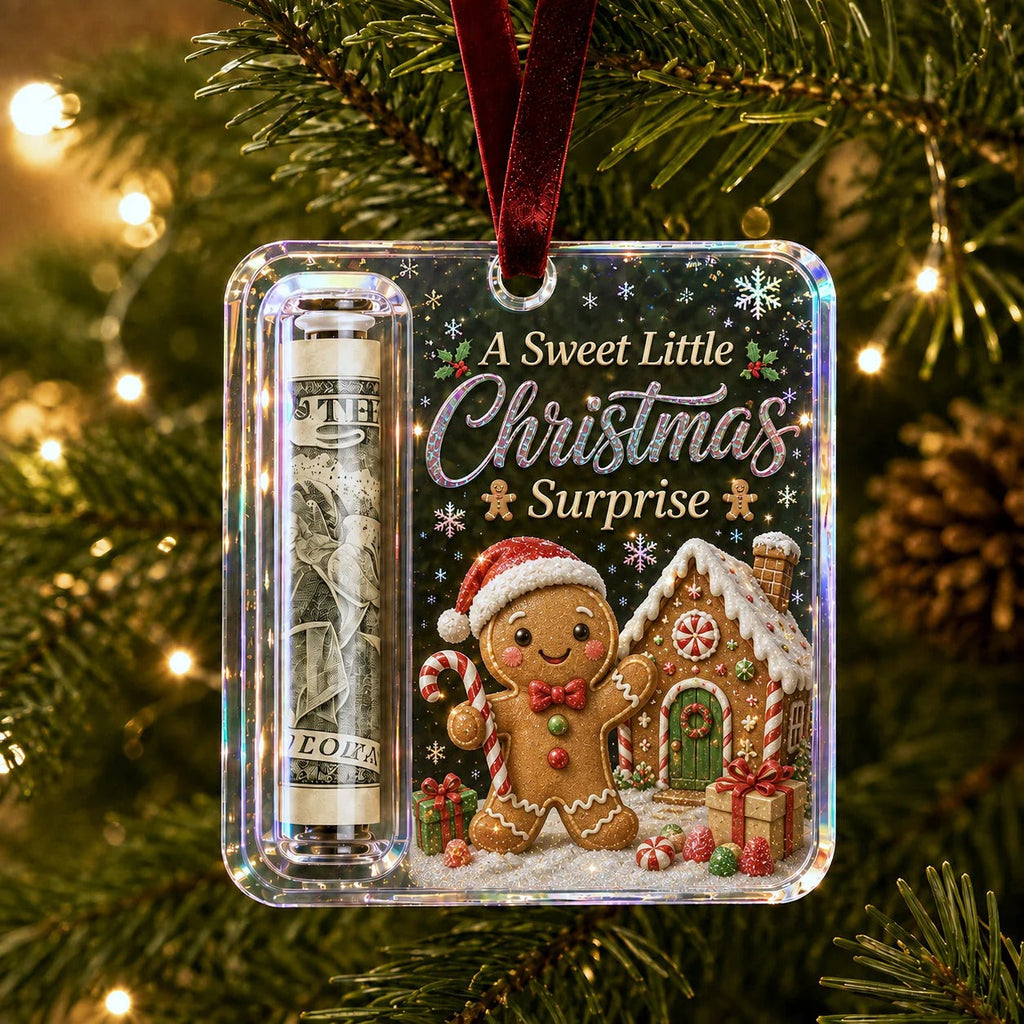 Kerst Cash Gift Ornament voor het geven van geld als cadeau 7